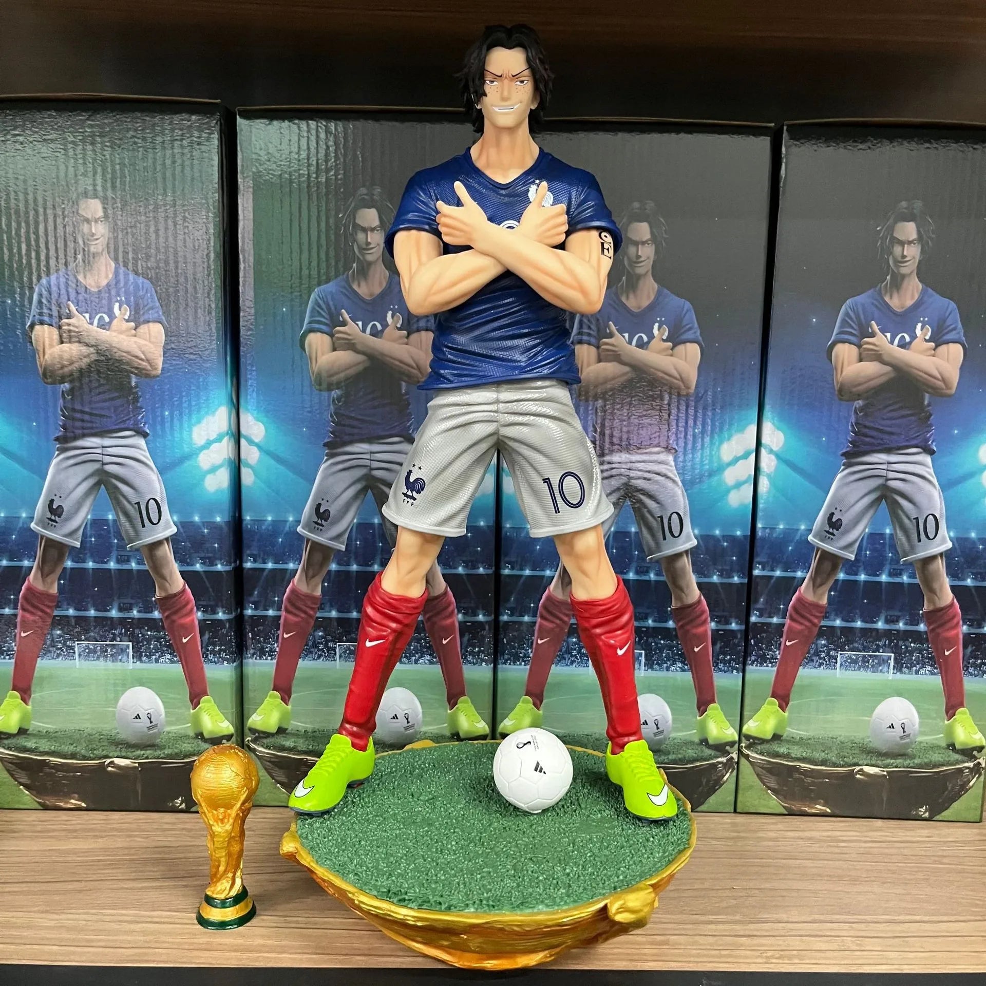 One Piece World Cup figures