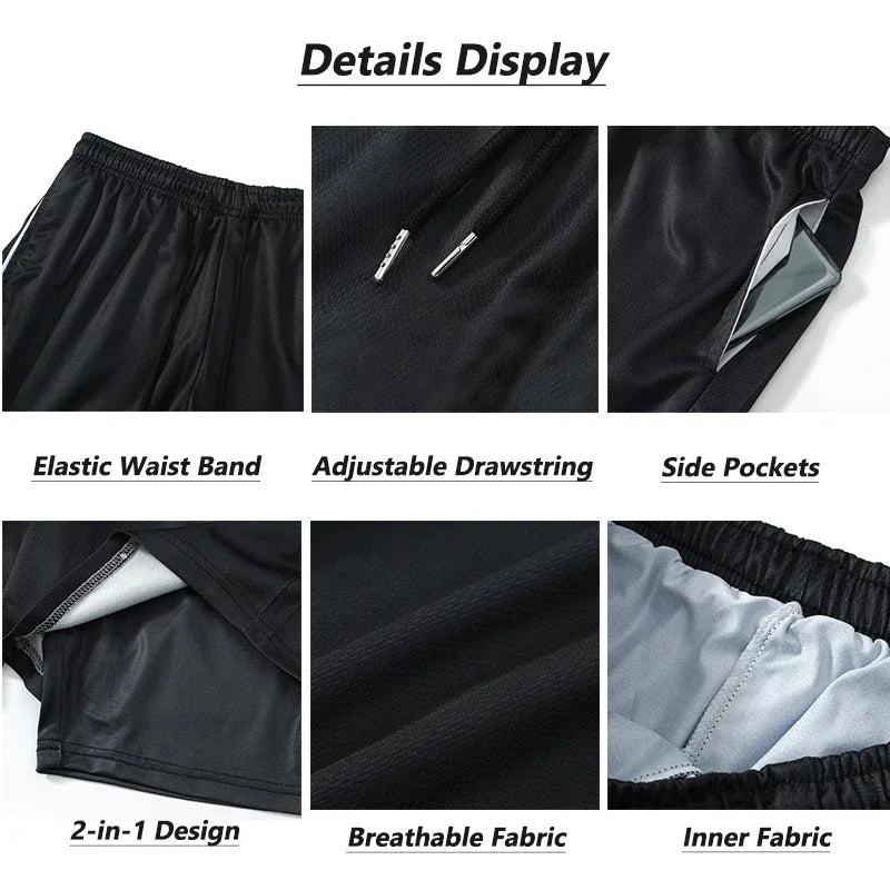 All Animes 2-in-1 Gym Shorts