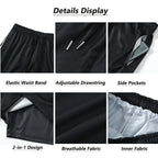All Animes 2-in-1 Gym Shorts
