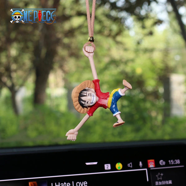 Luffy Kawaii Car Rearview Mirror Pendant