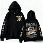 One Piece Zipper Hoodie