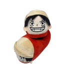 One Piece Luffy Plush Slippers