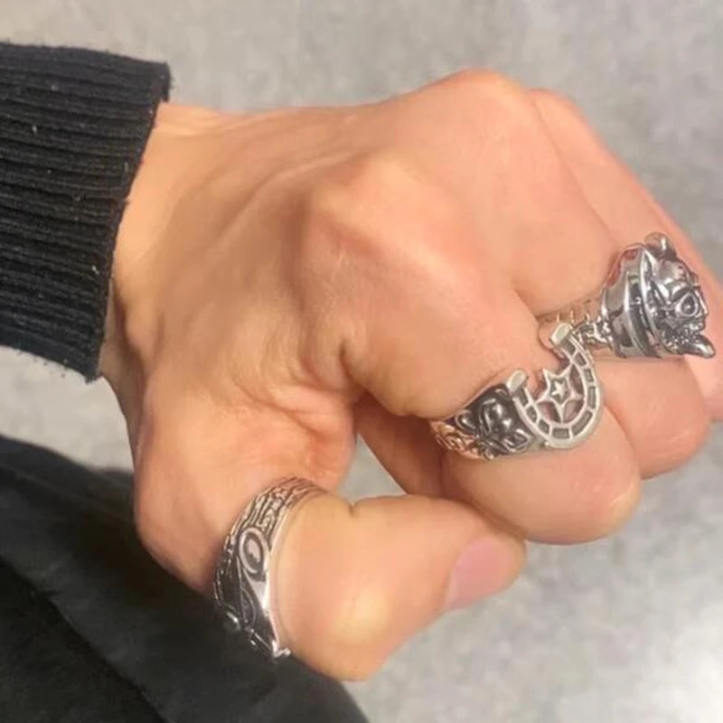 JJBA Adjustable Metal Ring