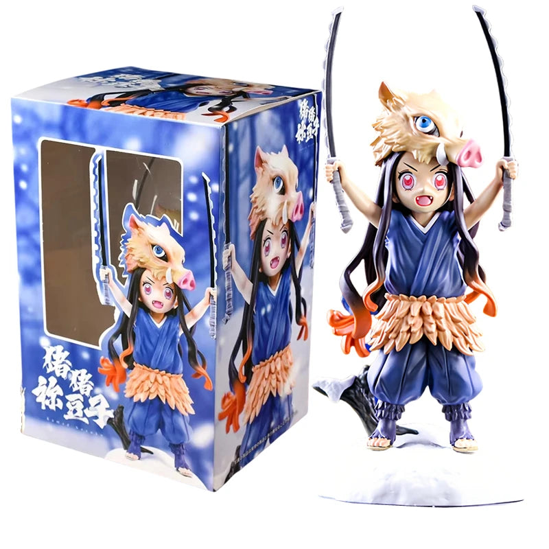 Nezuko Inosuke Cos Figure