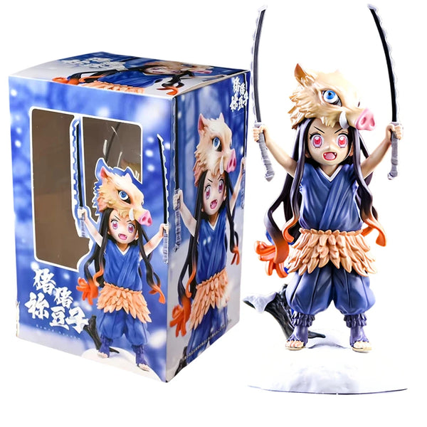 Nezuko Inosuke Cos Figure