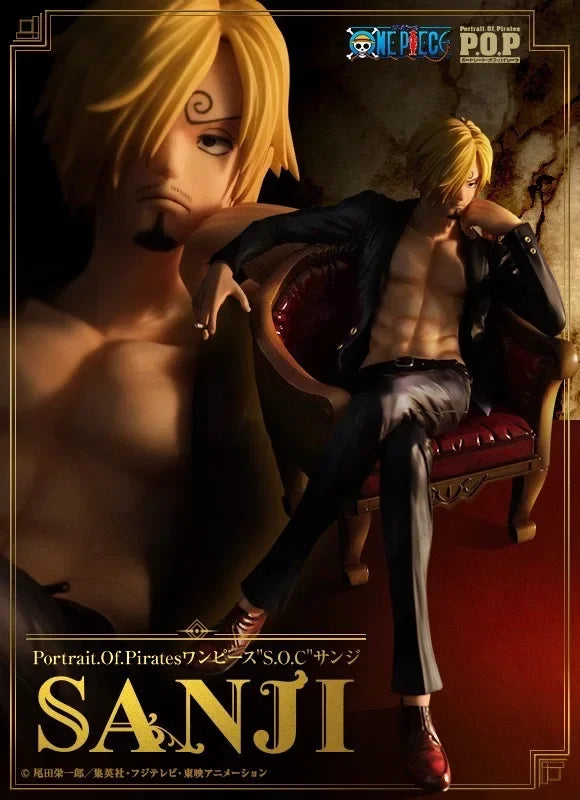 Sanji Sitting 14cm Statue