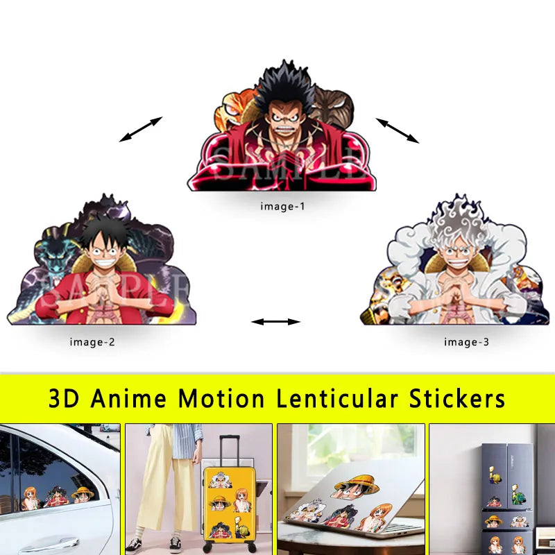 One Piece 3D Stickers