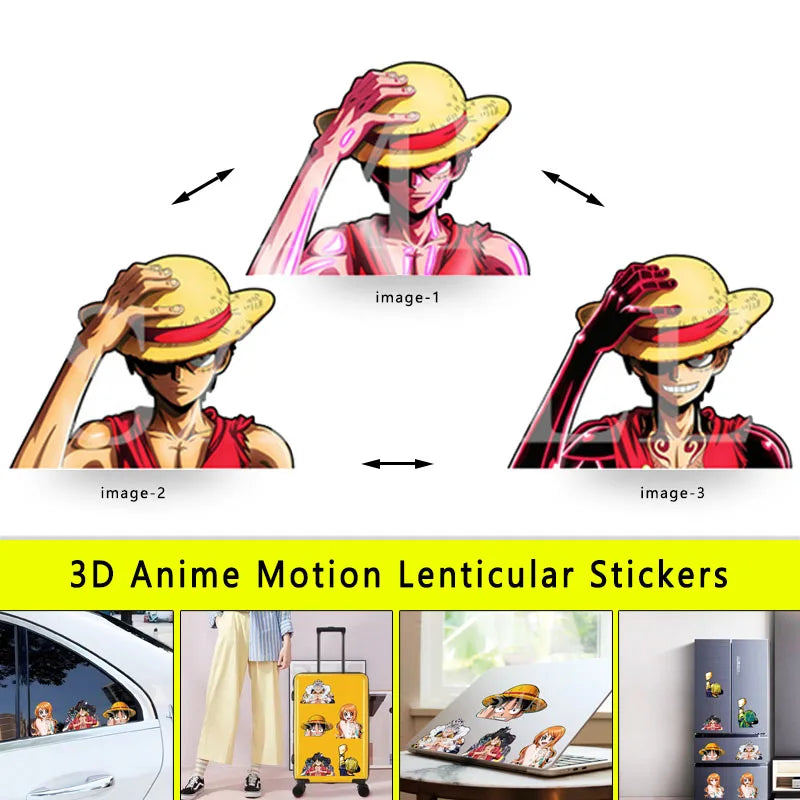One Piece 3D Stickers