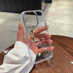 One Piece Transparent Silicone iPhone Funny Case