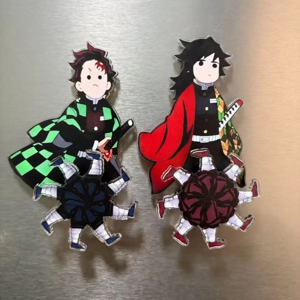 Tanjiro & Tomioka Acrylic Fridge Magnets