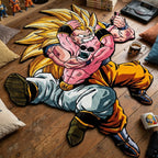 Dragon Ball Z Goku VS Buu Rug