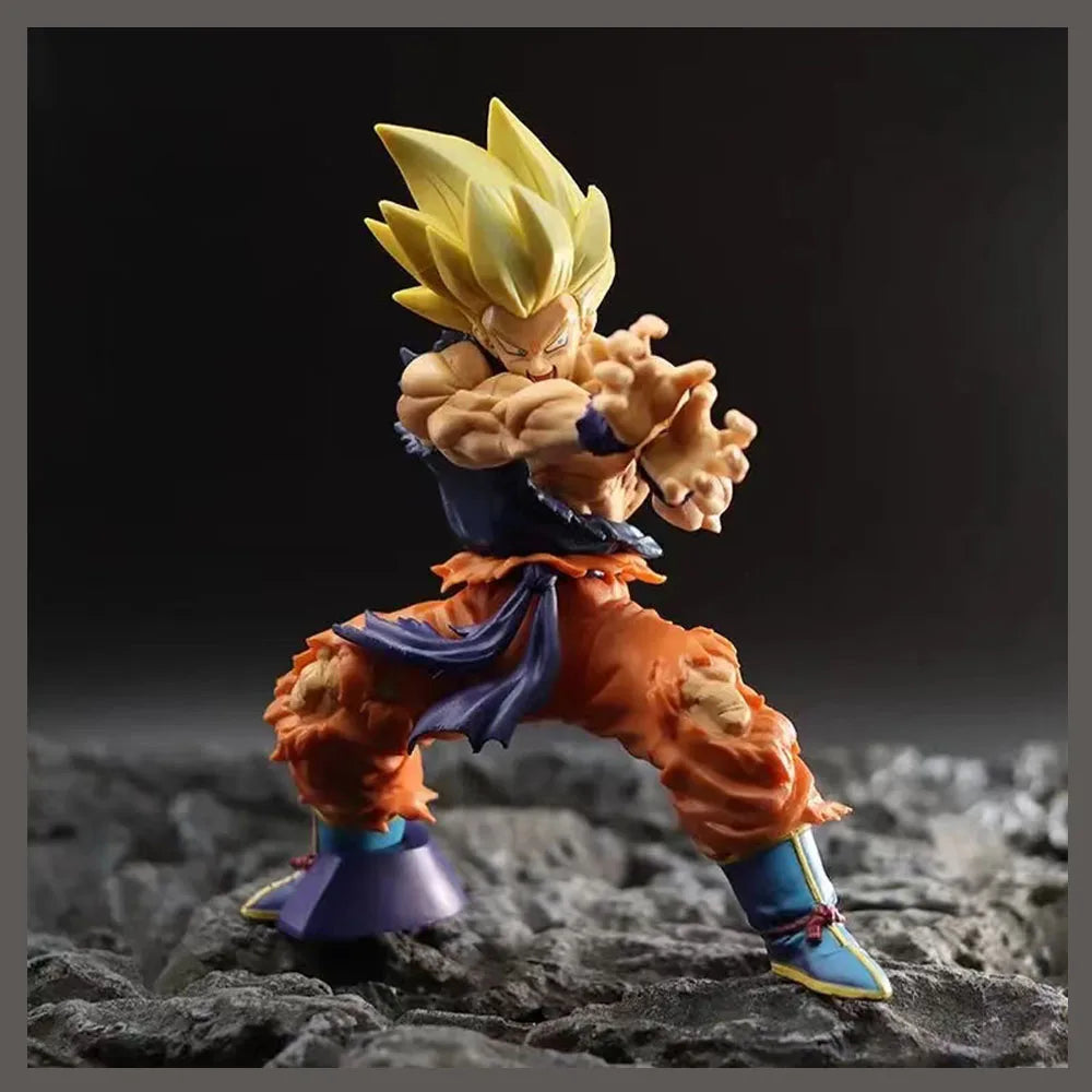 Battle Damaged Goku Figure
