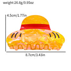 Luffy Hat Hair Clip