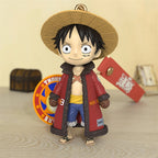 Luffy & Chopper Kawaii PVC Keychain