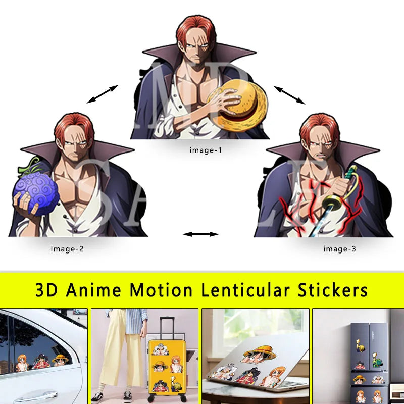 One Piece 3D Stickers