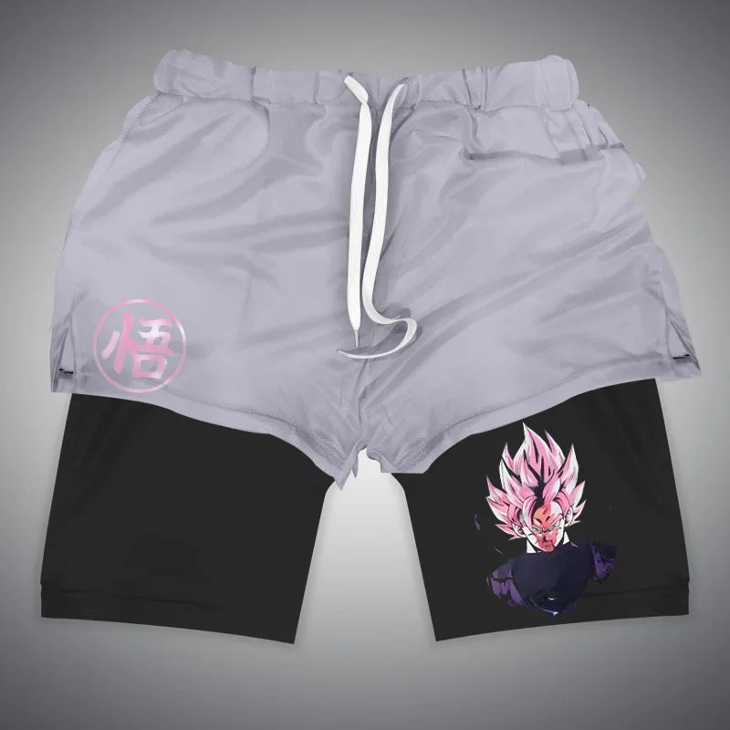 All Animes 2-in-1 Gym Shorts