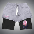 All Animes 2-in-1 Gym Shorts