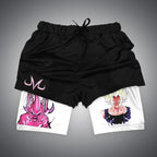 All Animes 2-in-1 Gym Shorts