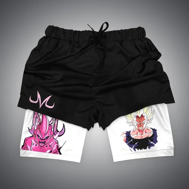 All Animes 2-in-1 Gym Shorts
