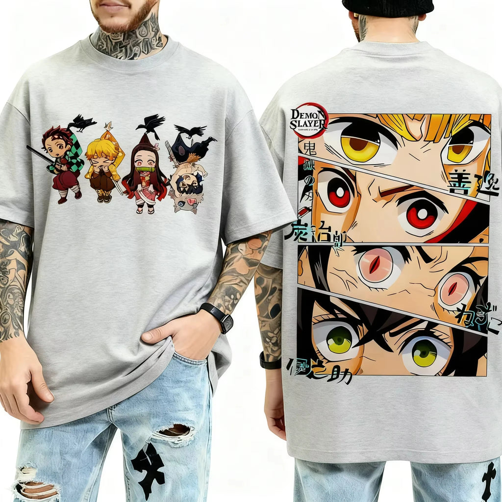 Demon Slayer Eyes Graphic T-Shirt