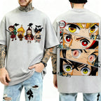 Demon Slayer Eyes Graphic T-Shirt