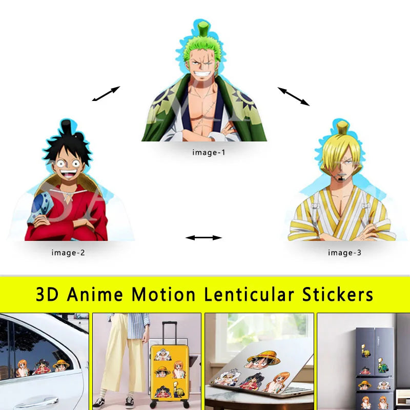 One Piece 3D Stickers