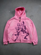 JJBA Harajuku Zip-Up Hoodie