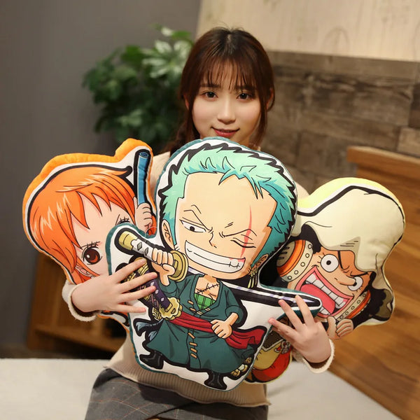 One Piece Kawaii Plush Pillow Doll