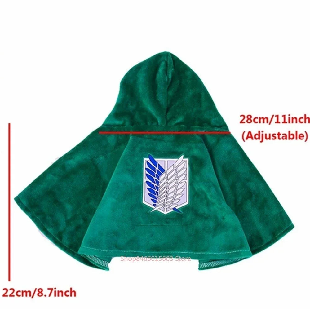 AOT Survey Corps Pet Cape for Dogs & Cats