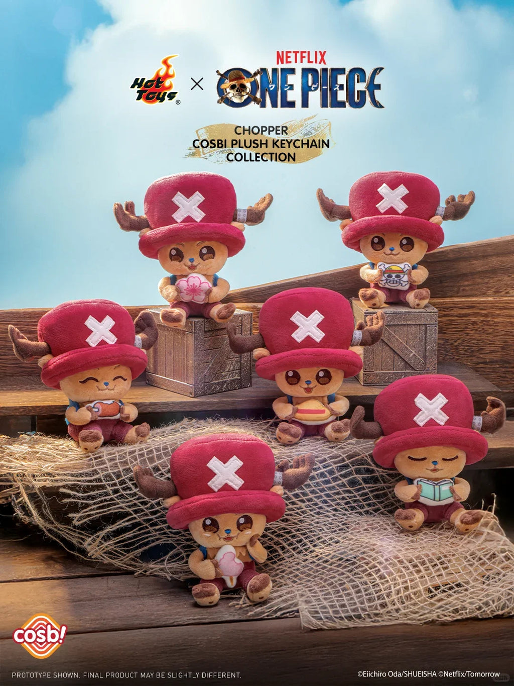 Chopper Cosbi Plush Keychain – Blind Box