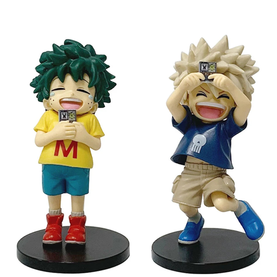 MHA Childhood Deku & Bakugo Action Figures Set