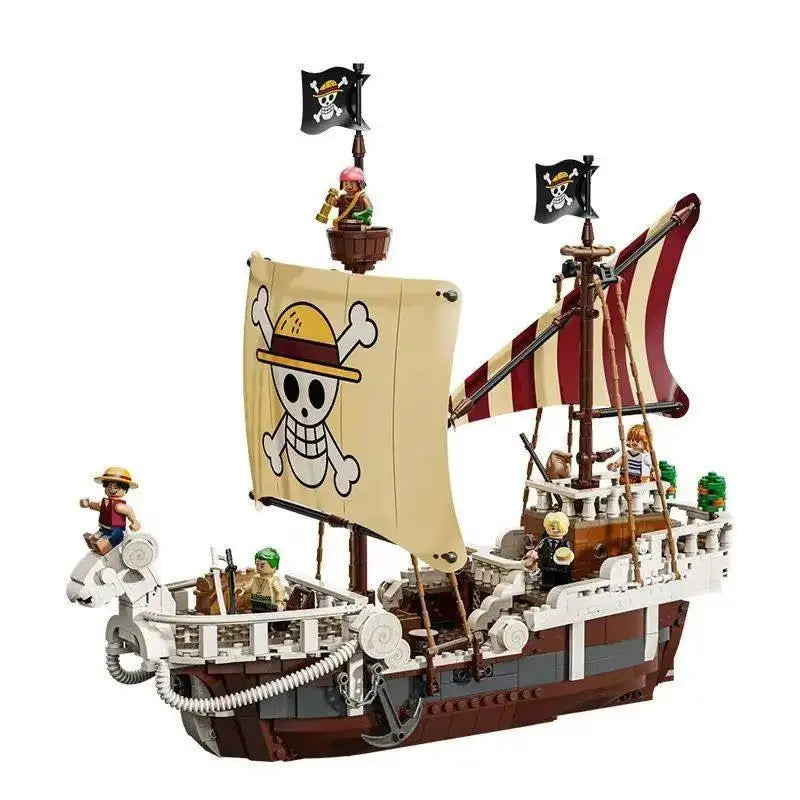 One Piece Going Merry Pirate Ship Building Blocks