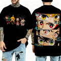 Demon Slayer Eyes Graphic T-Shirt