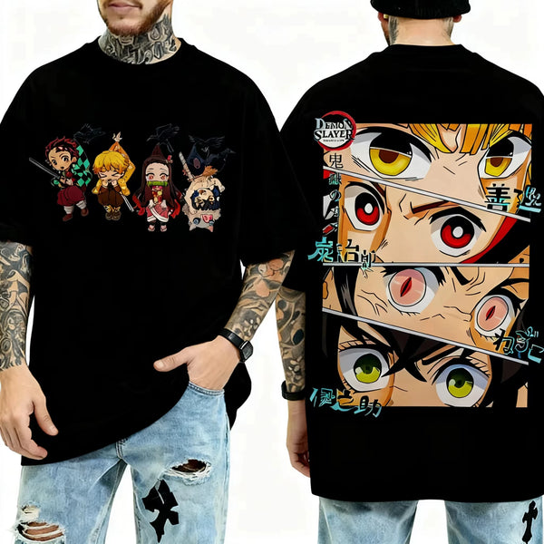 Demon Slayer Eyes Graphic T-Shirt