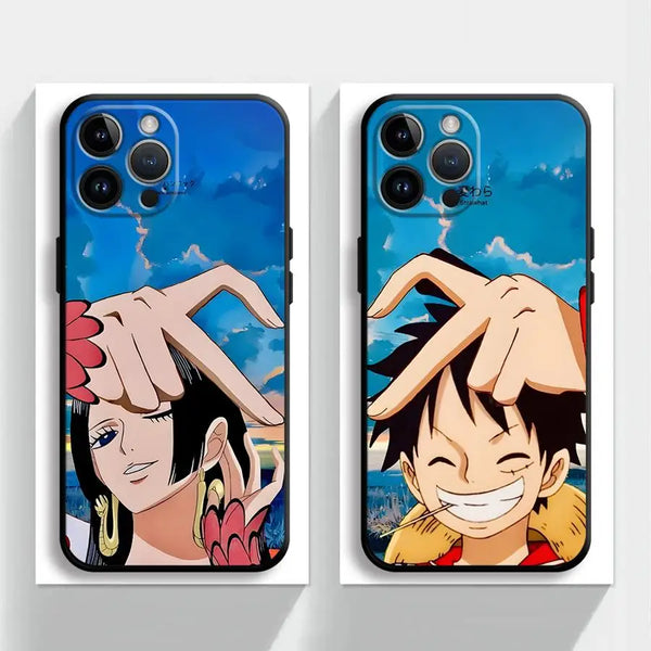 Luffy & Boa Hancock iPhone Case