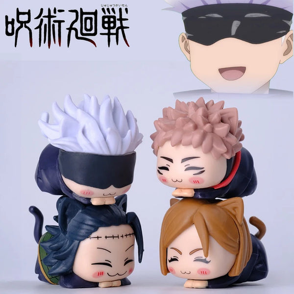 Jujutsu Kaisen Kawaii Cat Figure Set