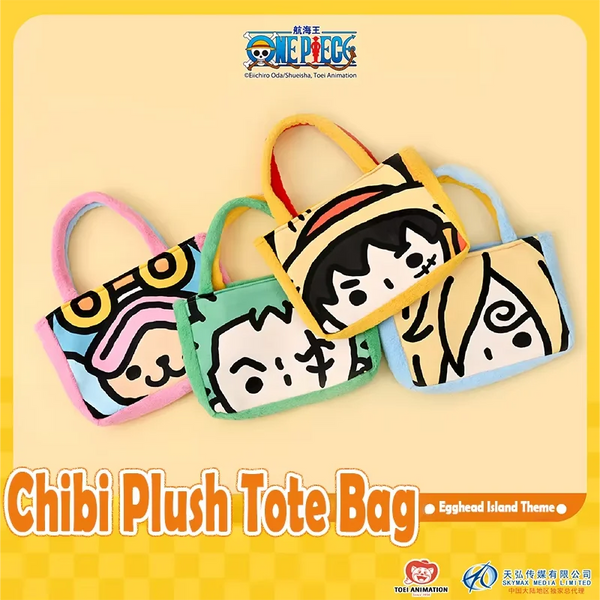One Piece Furry Tote Bag