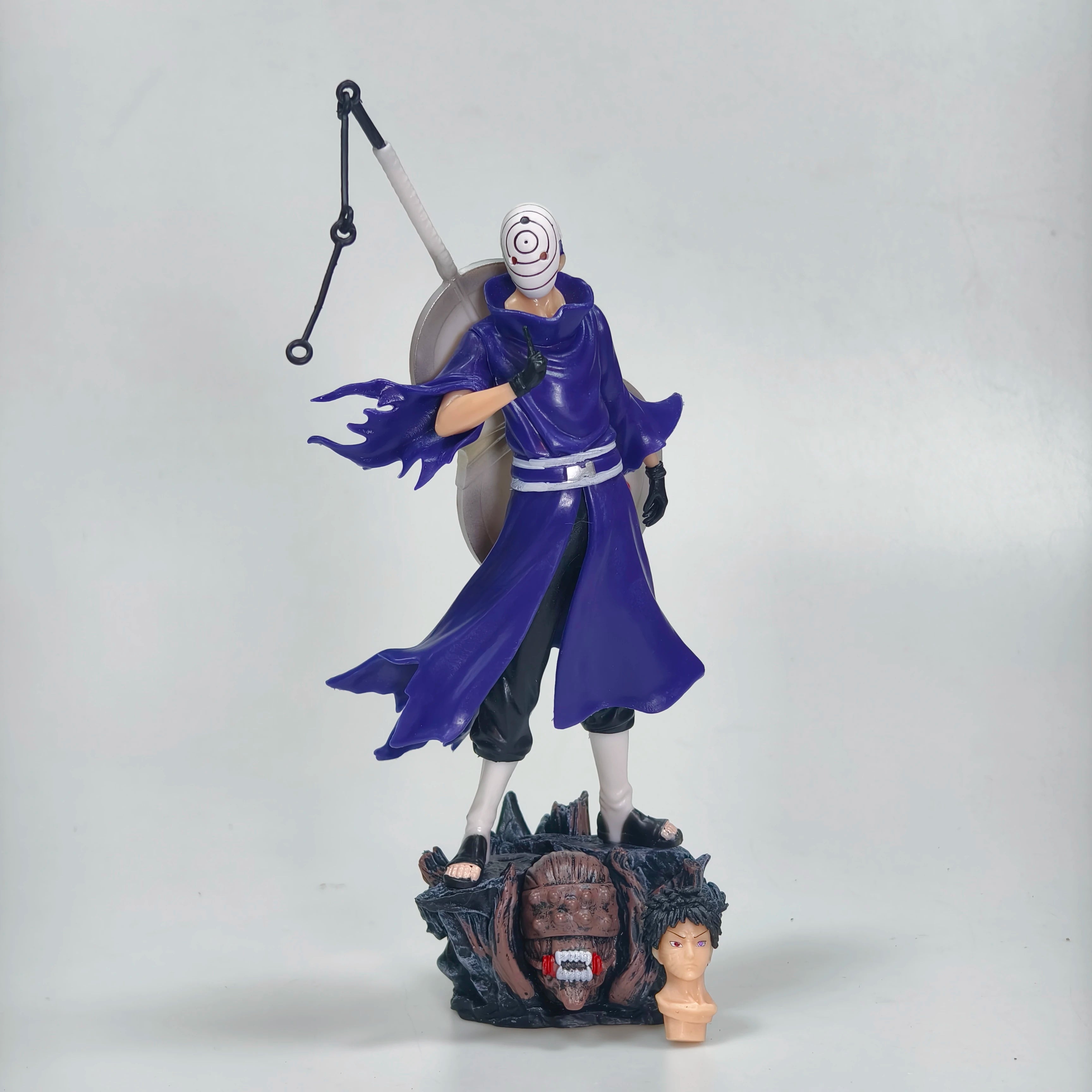 Naruto Uchiha Clan Dual-Head Standing Figure