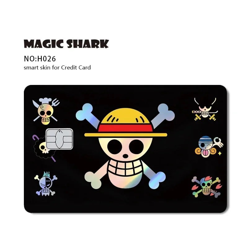 One Piece Holographic Card Stickers