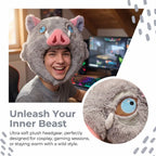 Inosuke Boar Plush Hat