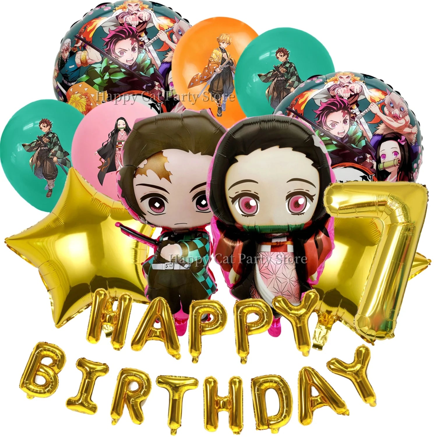 Demon Slayer Balloon Set