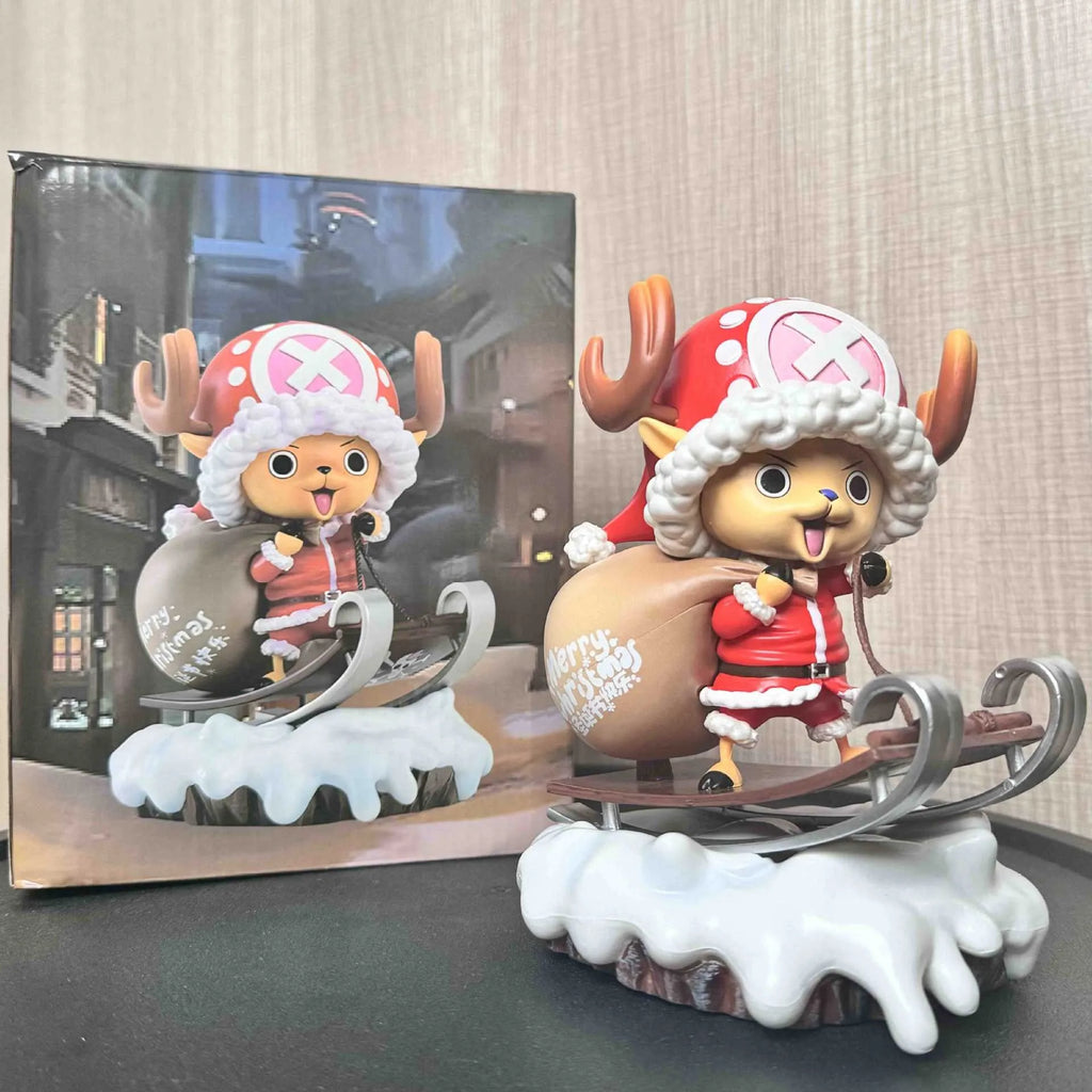 Chopper Santa Figure