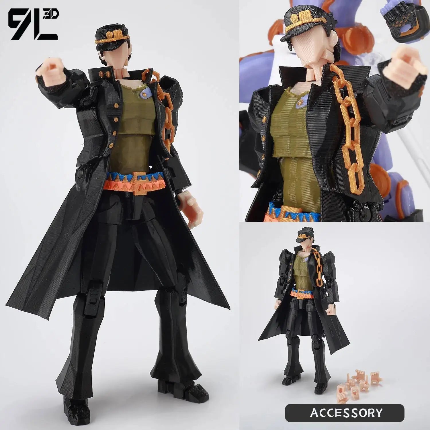 Jotaro Kujo 3D Action Figure