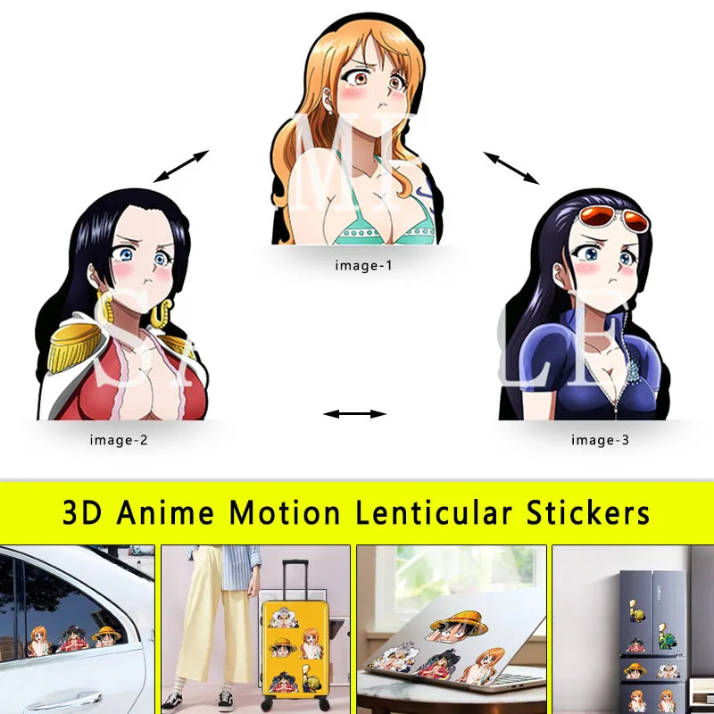 One Piece 3D Stickers