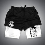 All Animes 2-in-1 Gym Shorts