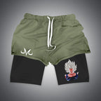 All Animes 2-in-1 Gym Shorts