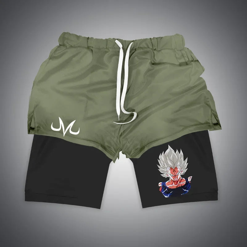 All Animes 2-in-1 Gym Shorts