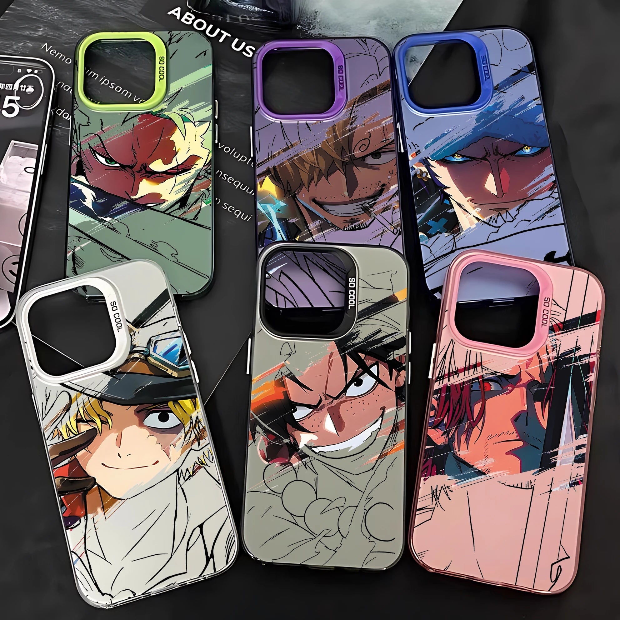One Piece Characters Phone Case