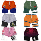 All Animes 2-in-1 Gym Shorts