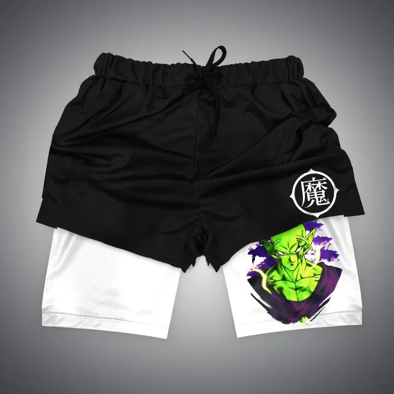 All Animes 2-in-1 Gym Shorts